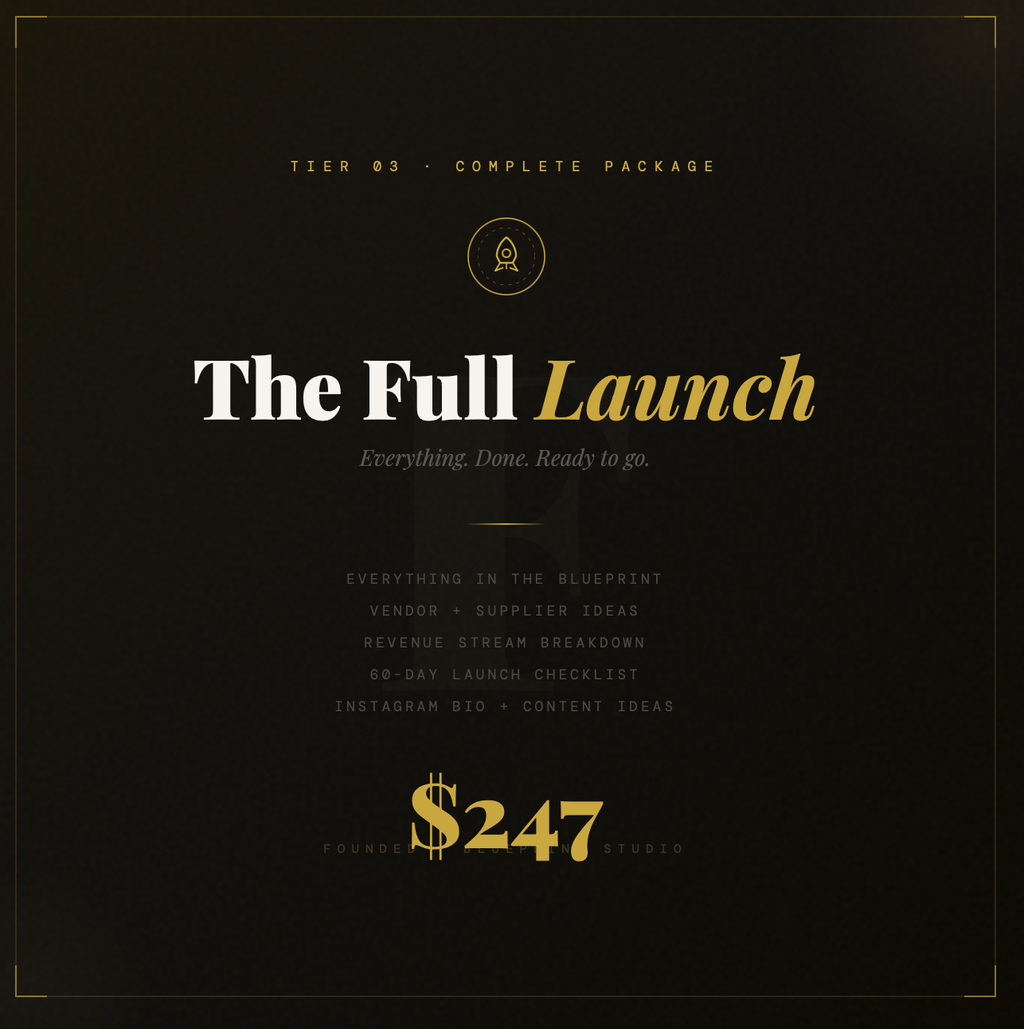 The Full Launch