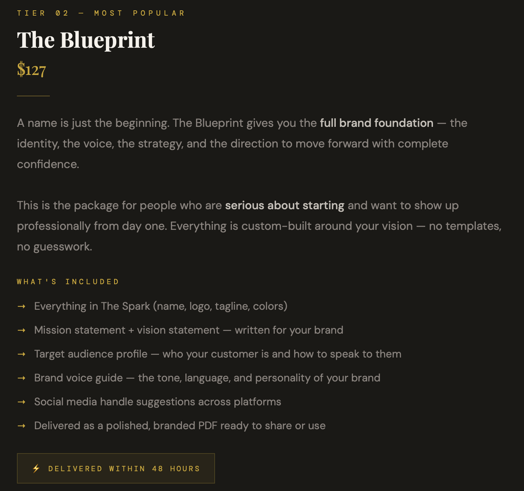 The Blueprint